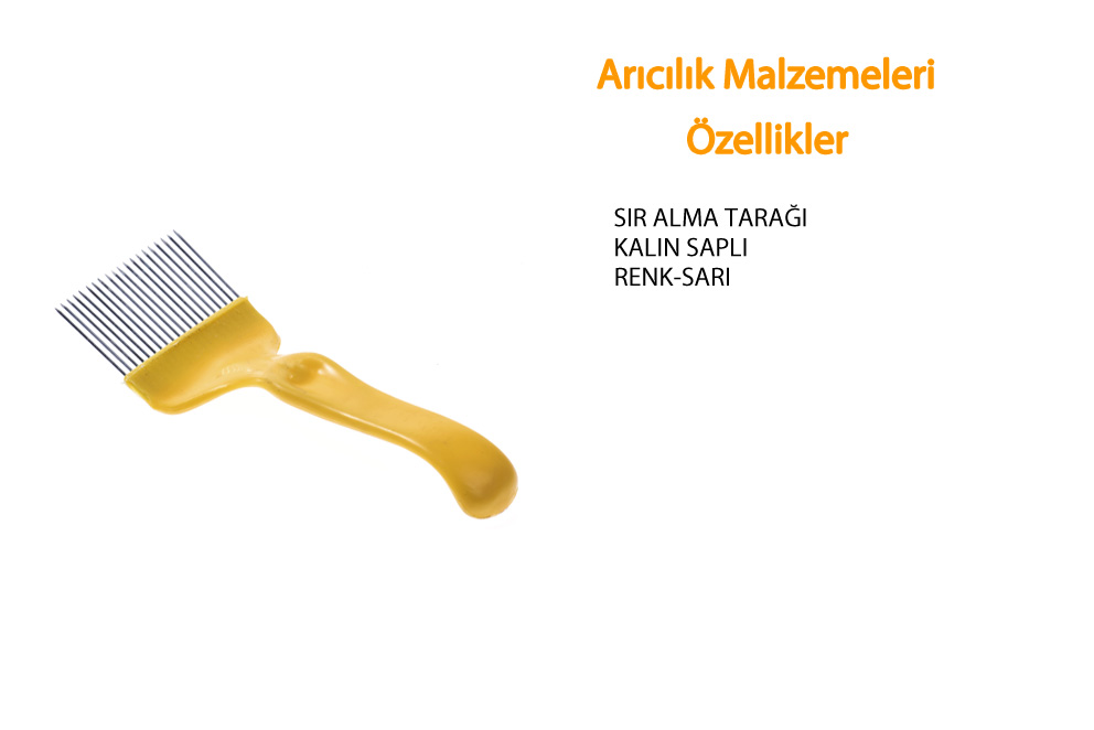SIR ALMA TARAĞI(İNCE SAPLI)