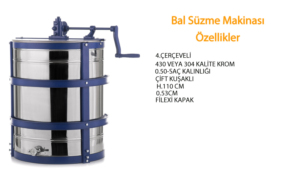 BAL SÜZME SEPETİ (4 ÇERÇEVELİ)
