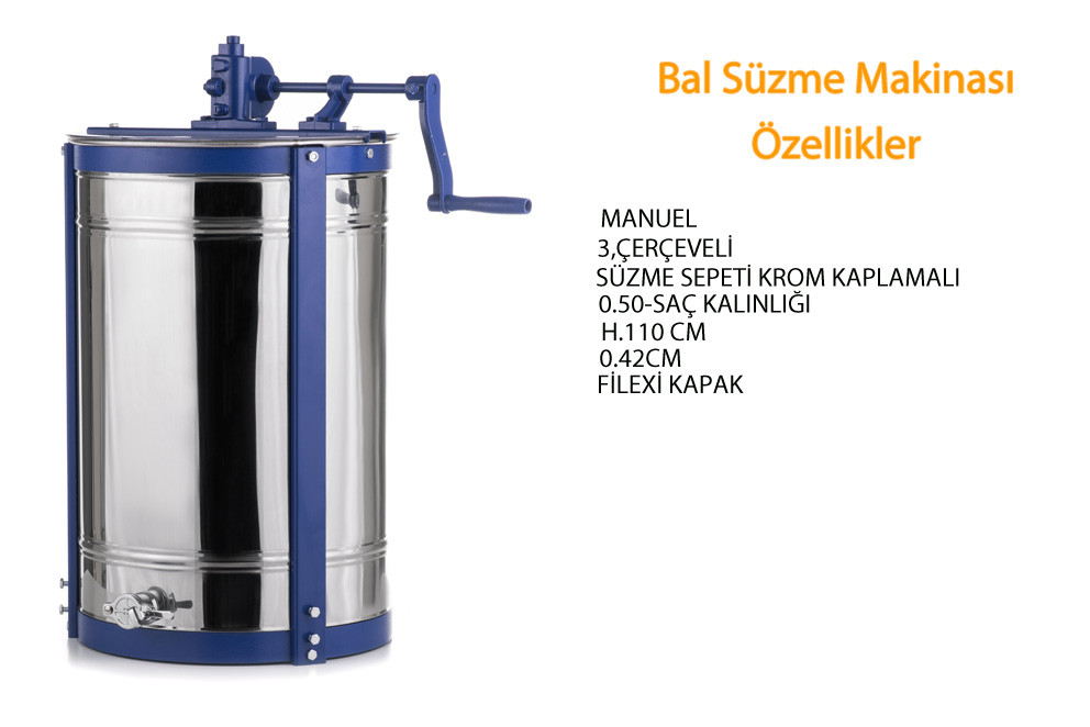 BAL SÜZME SEPETİ (3 ÇERÇEVELİ)