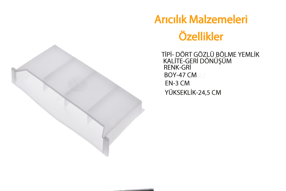 BÖLME YEMLİK (ŞEFFAF)