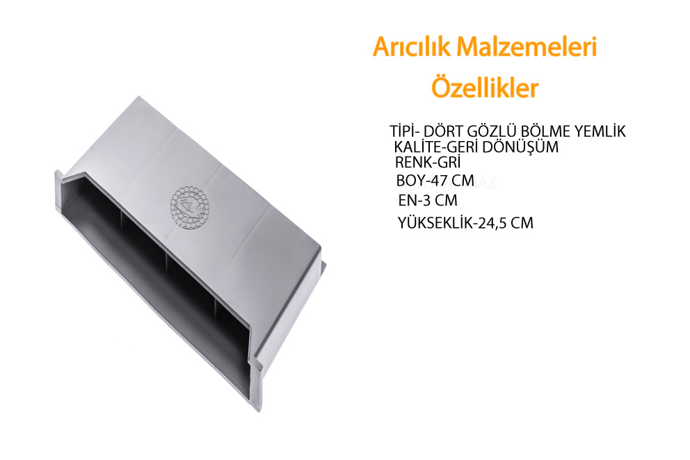 BÖLME YEMLİK (GRİ)